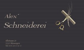 Alex Schneiderei Friseur Logo